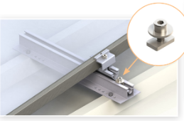 Safety set plus installation of trapezoidal sheet metal